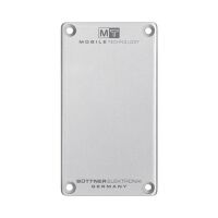 Büttner MT Frontplatte, silber