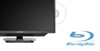 alphatronics LED-Fernseher SLA-22 DSBW+