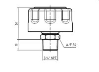 Einfüll- und Belüftungsfilter (Metall)