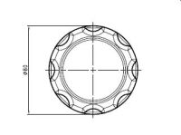 Einfüll- und Belüftungsfilter (Metall)