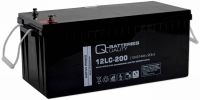 Q-Batteries 112LC-130 / 12V - 128 Ah Blei Akku Zyklentyp...