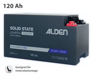 ALDEN Lithium SOLID STATE PRO Batterie 120 Ah